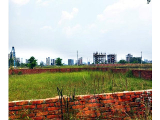 N Block, 5 Katha, North Facing, Plot Sale, Bashundhara R/A