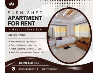 Exclusive 4 Bedroom Furnished Flat Available for Rent in Bashundhara Area