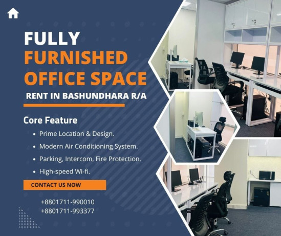 corporate-style-furnished-office-for-rent-in-bashundhara-big-0