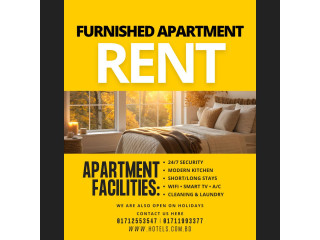 Fully Furnished Two Bed Apartment in Bashundhara