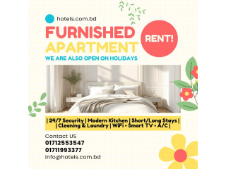 Furnished Serviced Apartment for Rent in Baridhara