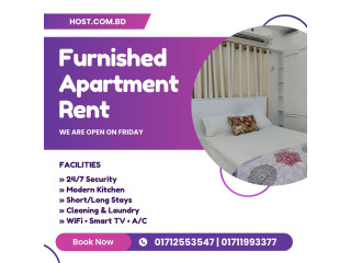 Fully furnished Premium 4-Bedroom Apartment in Bashundhara R/A