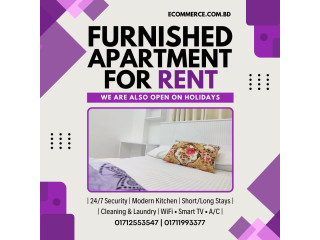1BHK Furnished Serviced Apartment for Rent in Bashundhara R/A