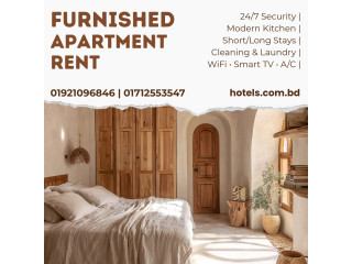 875 Sq ft Fully Furnished 2BHK for Rent Bashundhara R/A