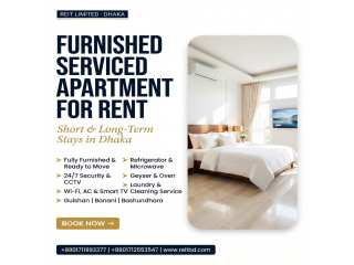 Fully Furnished 1BHK Apartment for Rent in Bashundhara