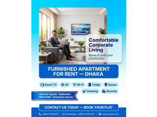 Fully Furnished Apartments for Rent – Bashundhara R/A