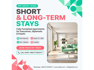 Fully Furnished 1BHK Apartment for Rent in Bashundhara, Dhaka