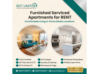 Stylish Furnished Services 3BHK Apartment in Bashundhara