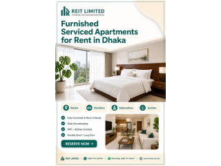 Premium Studio Service Apartment in Bashundhara R/A!