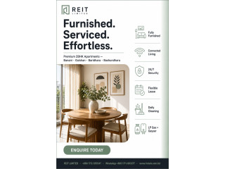 Comfortable & Stylish Living Services Apartment