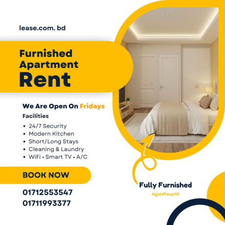 luxio-studioo-2-bed-furnished-apt-rent-in-baridhara-dhaka-big-0