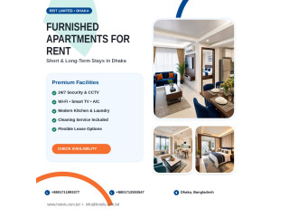 Fully Furnished 3-Bedroom Apartment Available