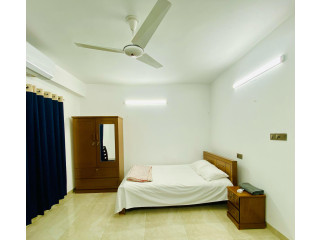 Modern Furnished 1-BR Flat - Bashundhara (300 Sq Ft)