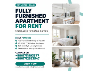 Fully Furnished 2 Bedroom Studio Apartments for Rent Baridhara