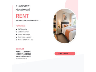 Fully Furnished Apartments for Rent in Bashundhara R/A, Dhaka