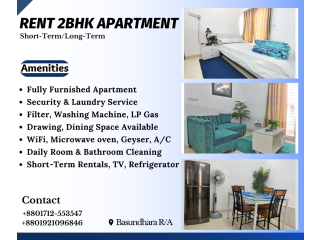 Furnished 2BHK Serviced Apartment RENT.